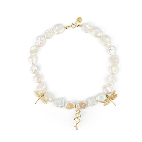 Handmade statement piece by Carolinne B jewelry for One kiss away 