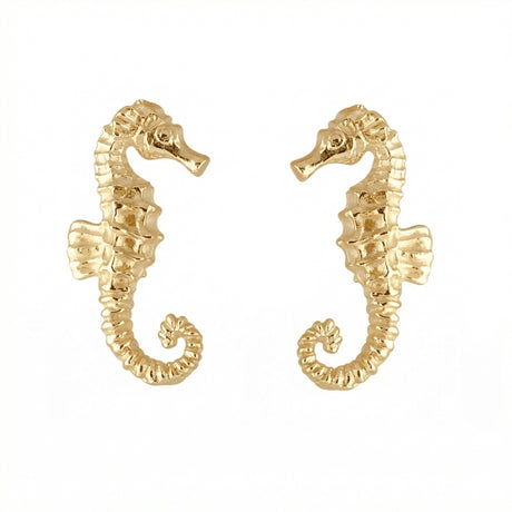 Seahorse Earrings – ocean inspired seahorse earrings by Carolinne B