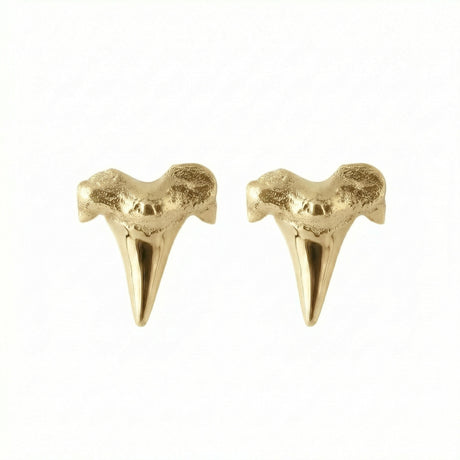 sharkt tooth earrings by carolinne b jewelry