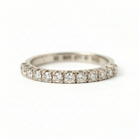 upcycled Diamond - white gold ring by Stockholm smith Carolinne B