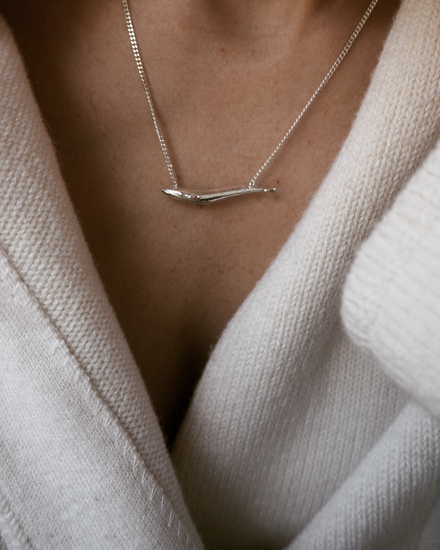 Alex monroe whale necklace clearance